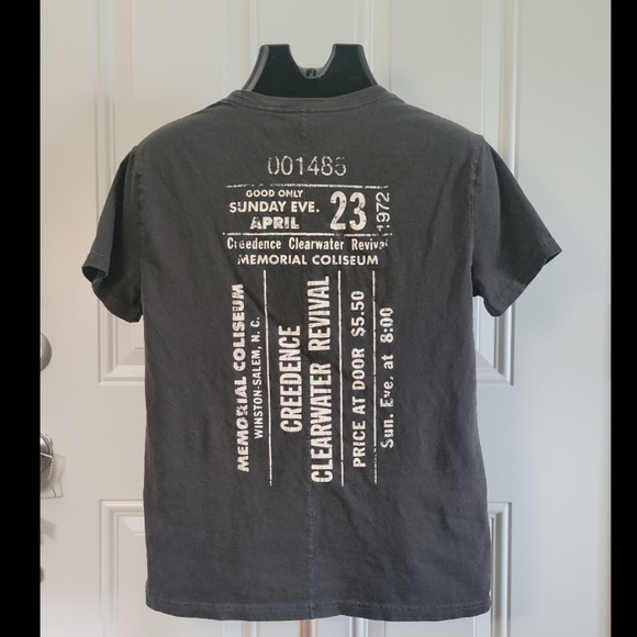Lucky brand creedence Clearwater Revival shirt NWOT - Picture 5 of 5